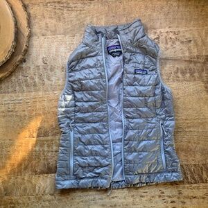Patagonia Gray Puffer Vest